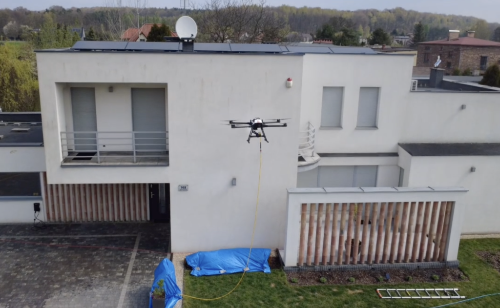 czyszczenie dronem Śląsk