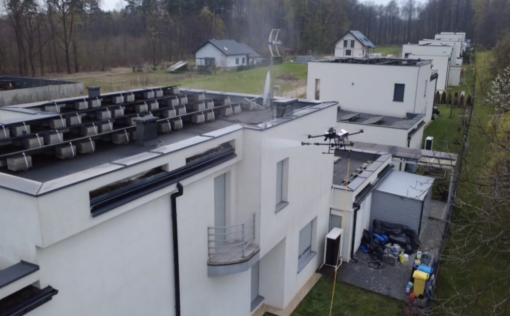 czyszczenie dronem Śląsk